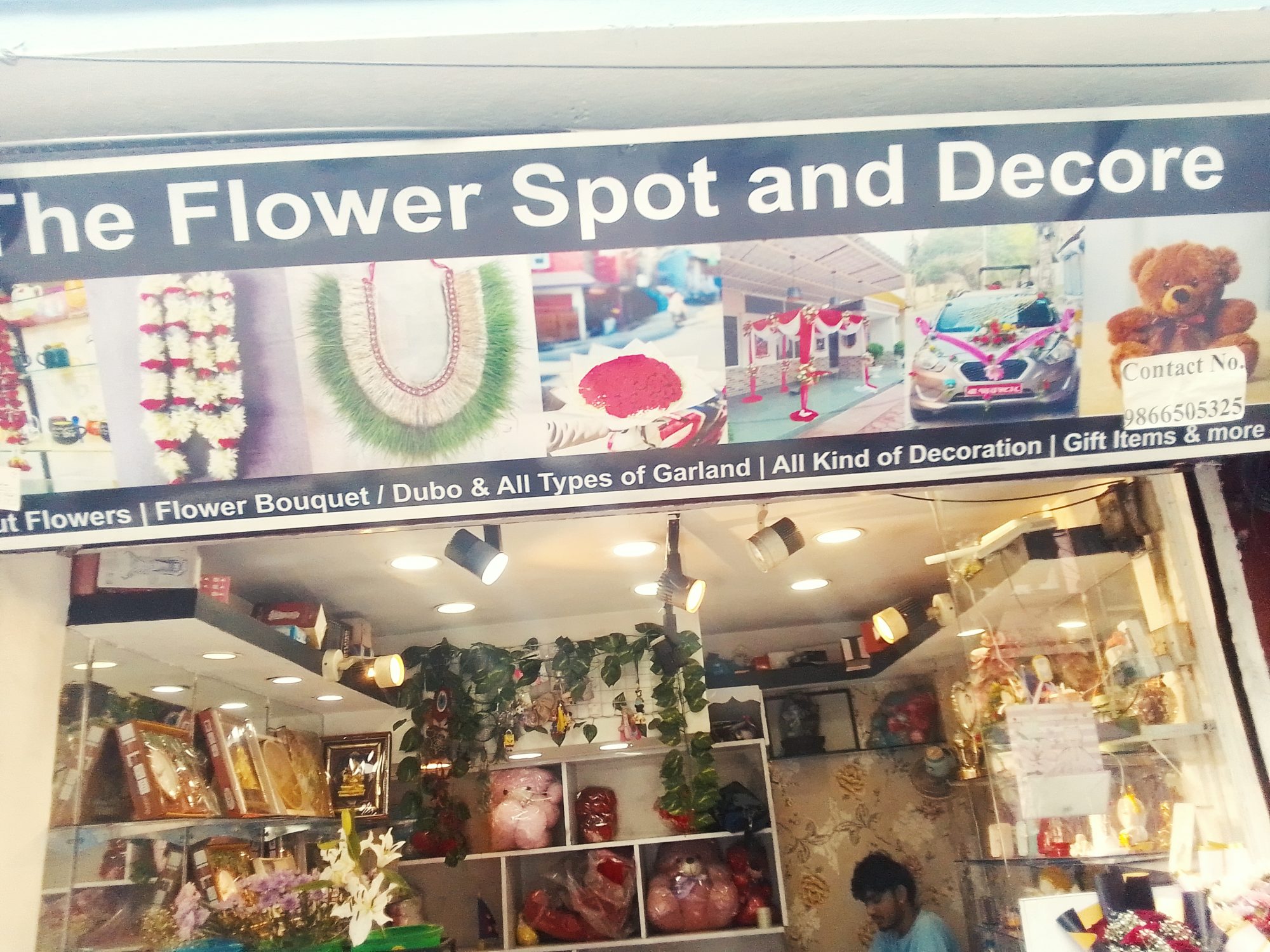 The flower spot