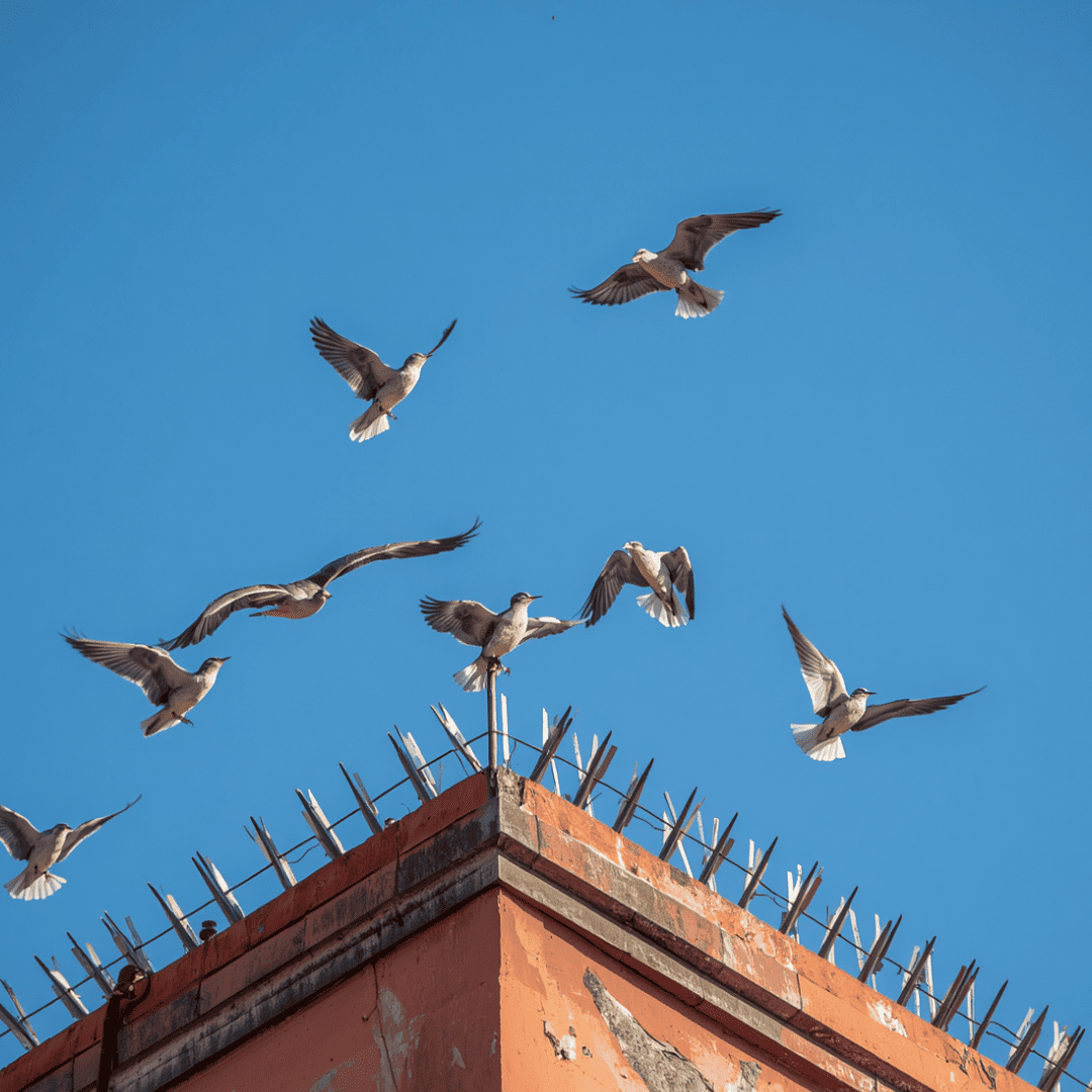 Bird Spikes Installation Service
