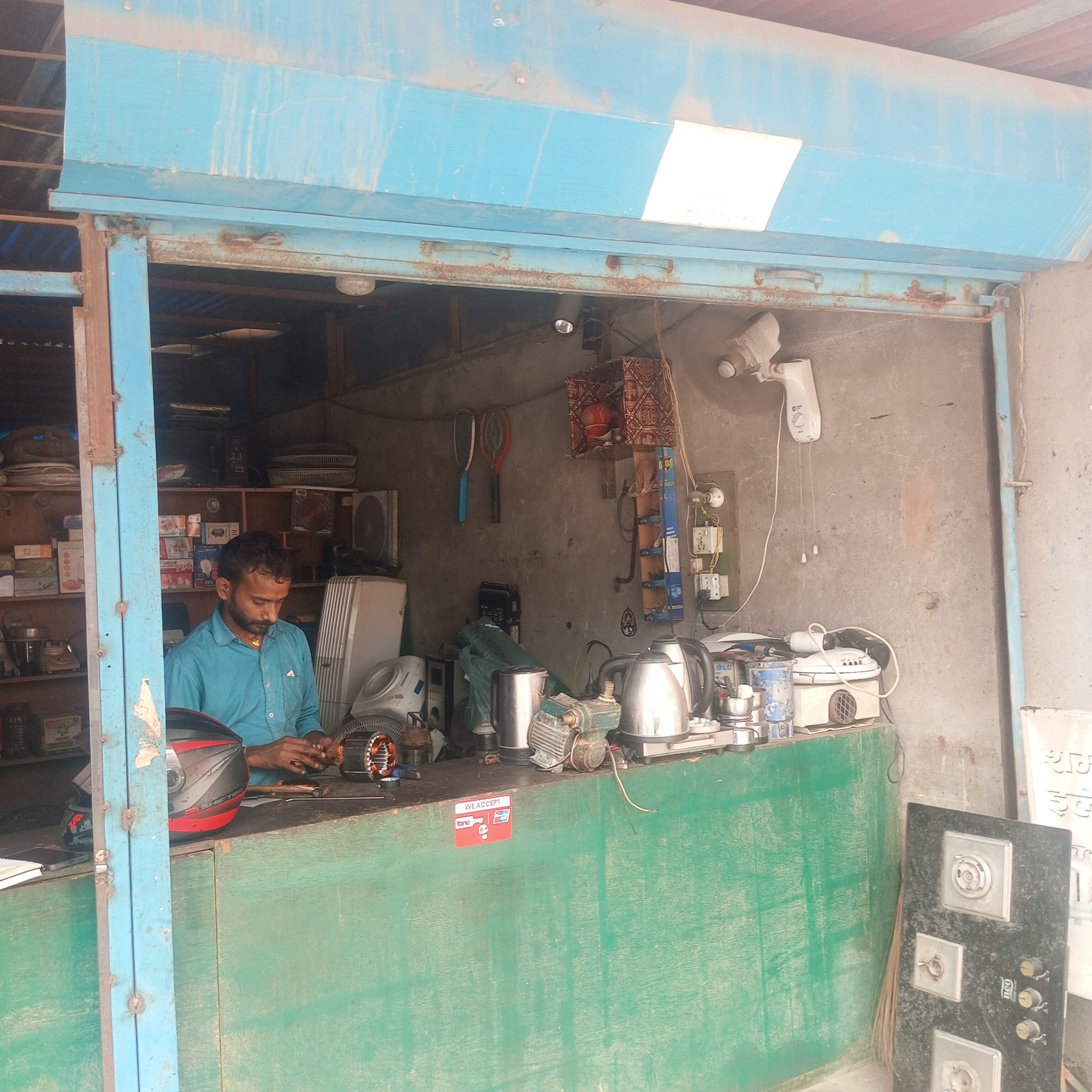 Sharma electric and electronics at kharibot 2 workshop